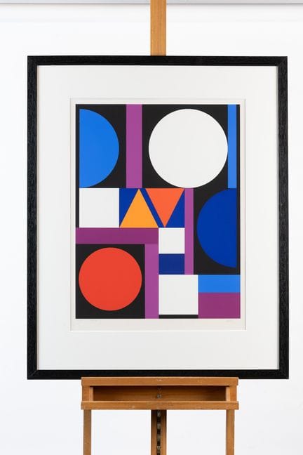 Auguste HERBIN (1882-1960) 
«Abstracción geométric