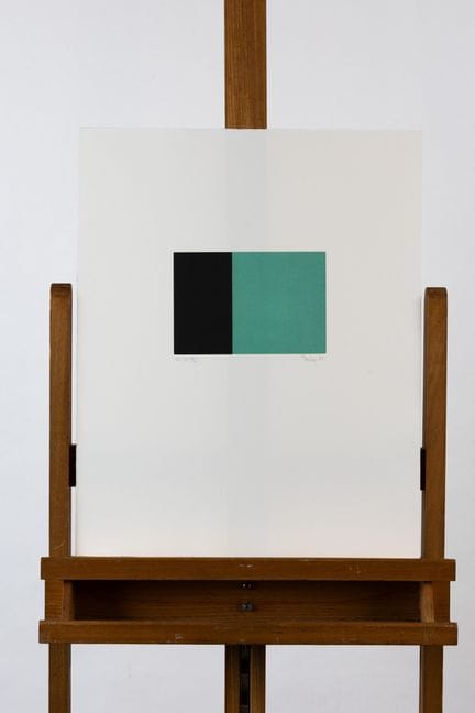 Frank BADUR (born in 1944)
Untitled, 2000
Two-colo