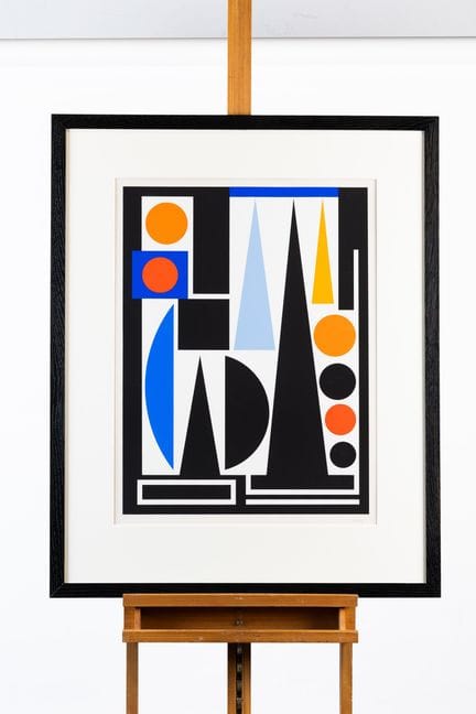 Auguste HERBIN (1882-1960) 
«Abstracción geométric