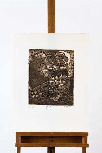 Stanislas LELIO (1927–2003)
"Paris LXXXVI," 1990s

