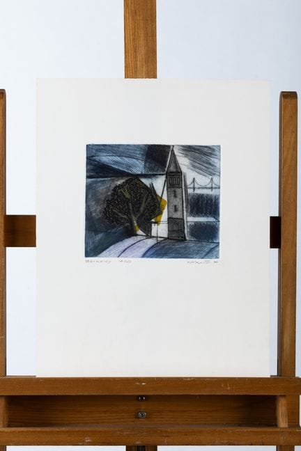 Karl KASTEN (1916–2010)
Berkeley, 1994
Color litho