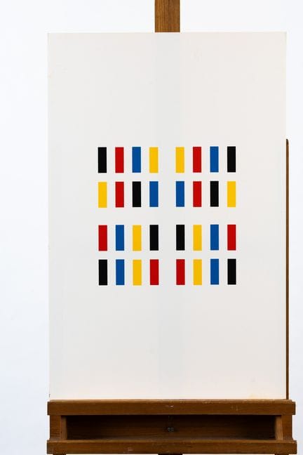 Aurélie NEMOURS (1910–2005)
Untitled, 1990s
Silksc