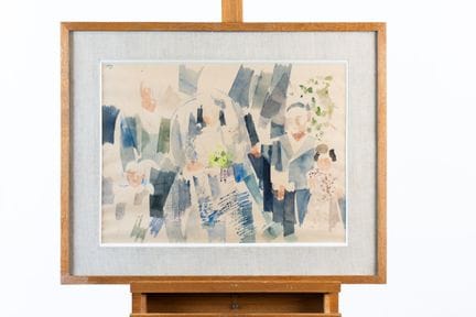 Henri CUECO (1929-2017)
Escena de boda, 1960
Acuar