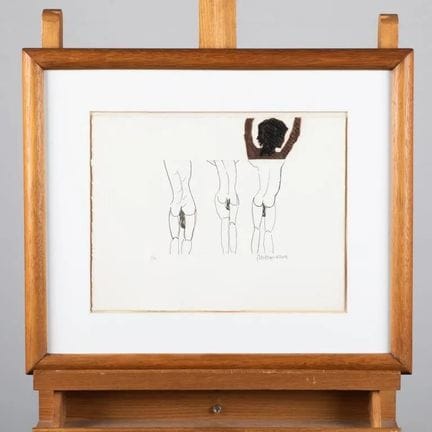 Carol RAMA (1918–2015)
Untitled, 2009. 
Mixed medi
