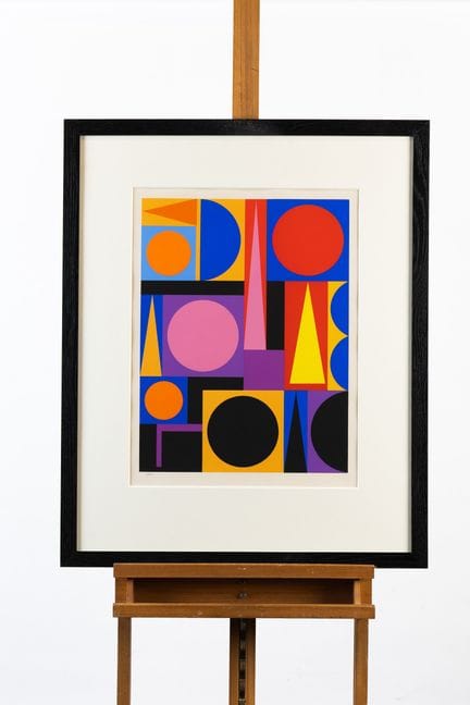 Auguste HERBIN (1882-1960) 
«Abstracción geométric