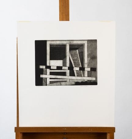 Hans LABAN (born in 1953)
View of a Staircase, 197