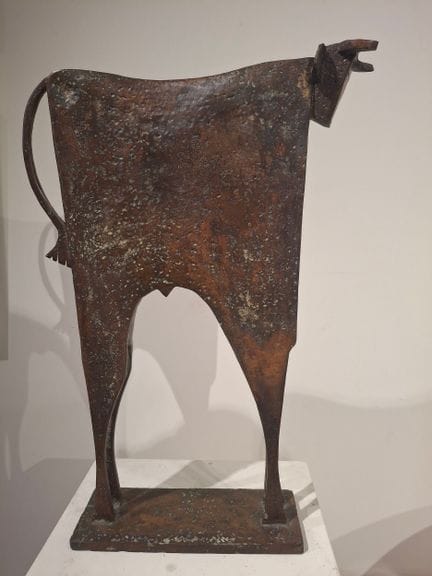 Carlos MATA (1949-2008)
"Toro galerno"
Scultura in