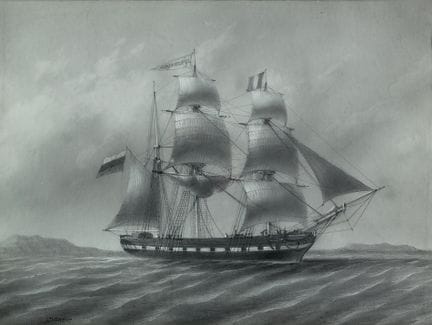 Antoine FREMY, 1816-1885
Portrait d'un bâtiment de