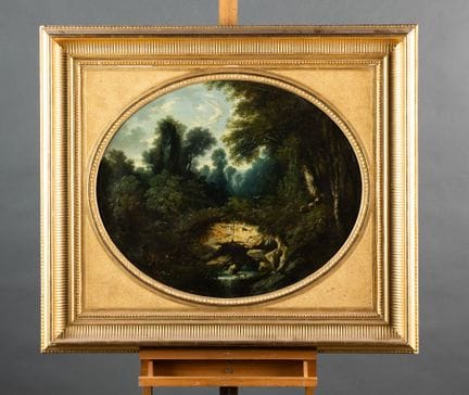 Attribué à Jules Charles Aviat (1844-1931)
Paysage