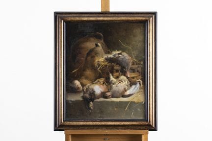 路易·阿道夫·泰西耶（Louis Adolphe TESSIER），1858-1915
《檐壁上的鹧