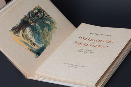 Flaubert (Gustave) – Baudier (Paul) „Par les champ