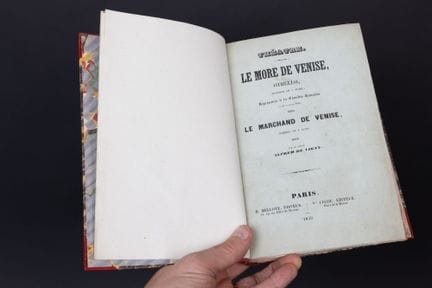 Vigny (Alfred de) „Der More von Venedig und der Ka