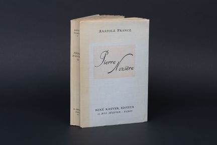 France (Anatole) – Vigoureux (Paul) Pierre Nozière