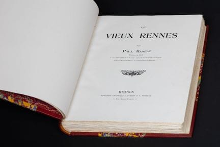Banéat (Paul) Das alte Rennes. Rennes, bei Plihon 