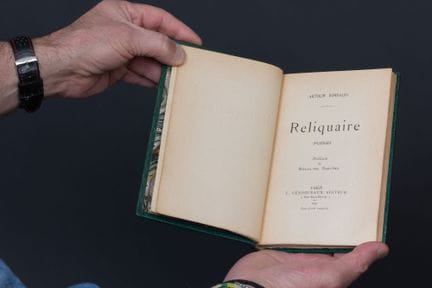 Rimbaud (Arthur) Reliquiar. Paris, bei Léon Genonc