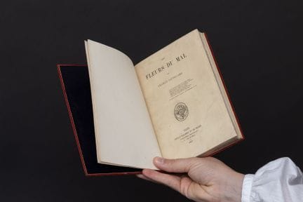 Baudelaire (Charles) Les Fleurs du mal. Alençon, b