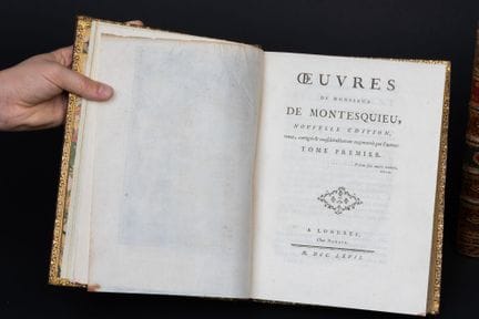Montesquieu (Charles Louis de Secondat) Œuvres de 