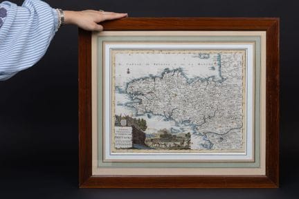 Albrizzi (Giovanni Battista) Carta geográfica del 