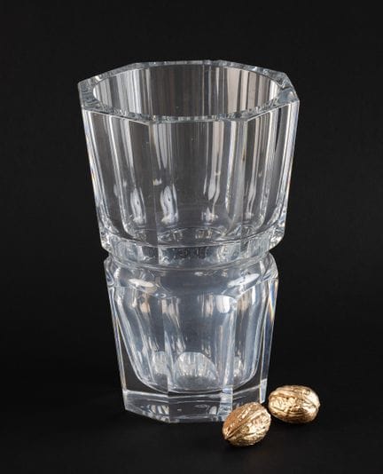 BACCARAT
Modèle Edith
Grand vase en cristal à pans