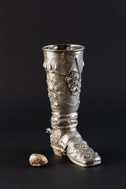 GOBELET DE FANTAISIE OU D'APPARAT en argent (800).