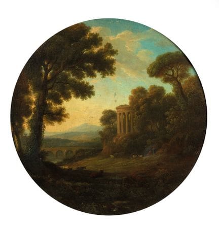 Scuola francese dell'inizio del XIX secolo
Paesagg