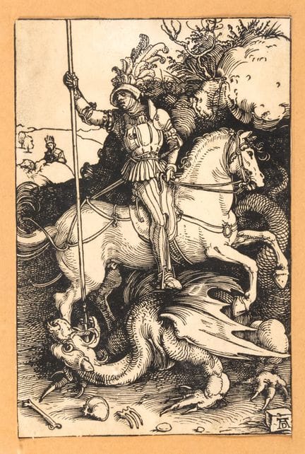 Albrecht DÜRER (1471–1528)
Der heilige Georg zu Pf