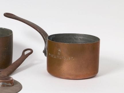 Rara pentola delle cucine dell’imperatore Napoleon
