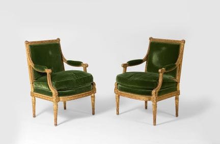 Georges JACOB (1739-1814)
Importante coppia di pol