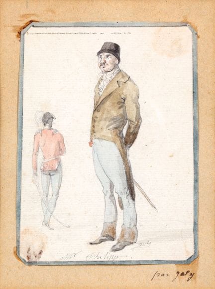 École française du début du XIXème siècle
Étude de