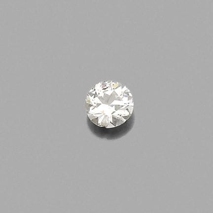 Diamante rotondo 
a taglio antico del peso di 1,76