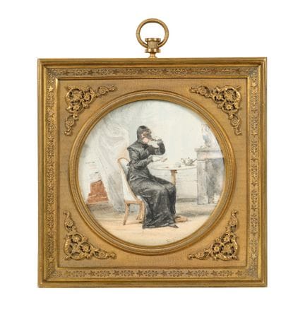 Horace VERNET (1789-1863)
Tè prima del ballo in ma