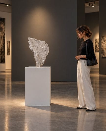 Corte del meteorito Aletai
Un enorme corte grabado