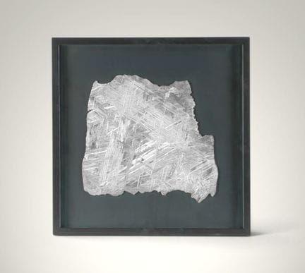 Meteorito pallasita de Seymchan, corte completo, P