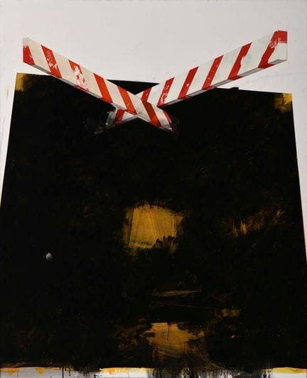 MANUEL CAEIRO - Né en 1975 « YellowMetric Orange V