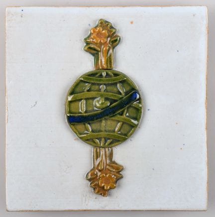 QUERUBIM LAPA - 1925-2016 Sans titre, azulejo mont