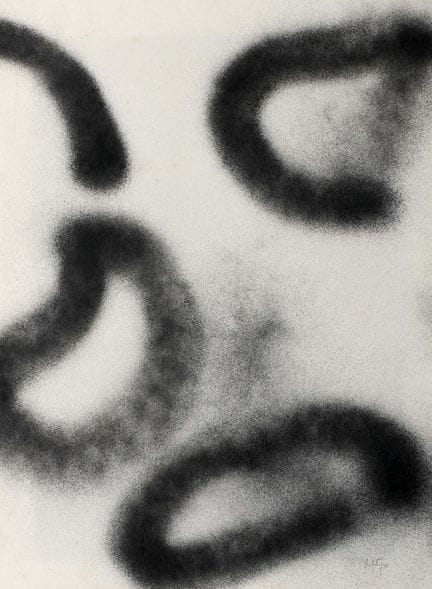 ANA HATHERLY - 1929-2015 "Neograffiti", aérographe