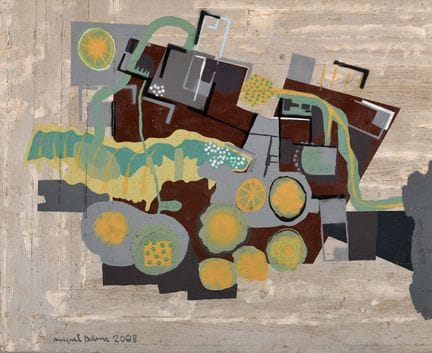 MIGUEL PALMA - Né en 1964 « PDM », peinture acryli