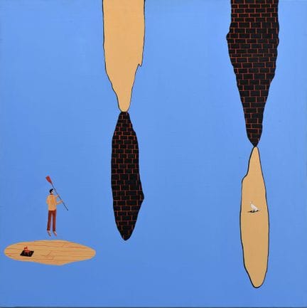 BALTAZAR TORRES – geb. 1961 Ohne Titel, Acryl auf 