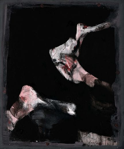 ARTUR BUAL - 1926-1999 Sans titre, huile sur toile