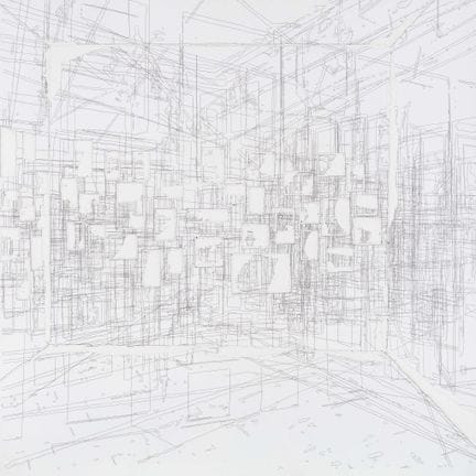 PEDRO GOMES – GEB. 1972 Ohne Titel (2020), Acryl a
