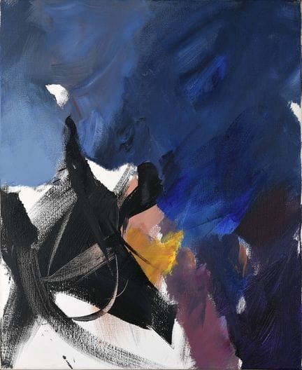 JEAN MIOTTE – 1926–2016 „„La nuit des temps“, Öl a