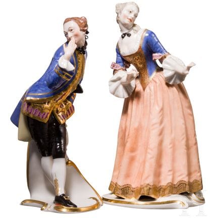 “Isabella” e “Octavio” della serie “Commedia dell’
