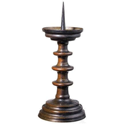 Candelabro a pricket di Norimberga, XVI secolo  
C