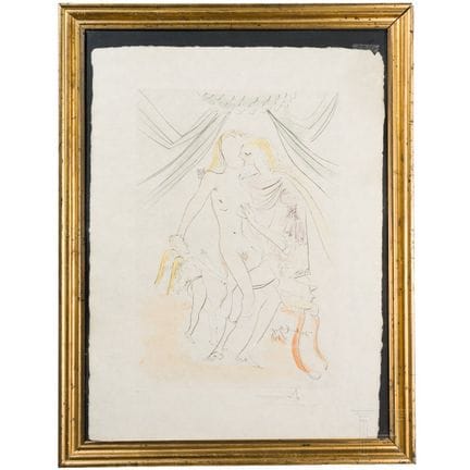 “Venere, Marte e Cupido”, ispirata a Salvador Dalí
