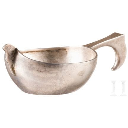 A silver kovsh, Russia, 2nd half of the 20th centu