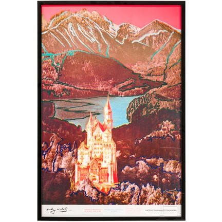 “Neuschwanstein (Bayerische Rück)”, poster ispirat