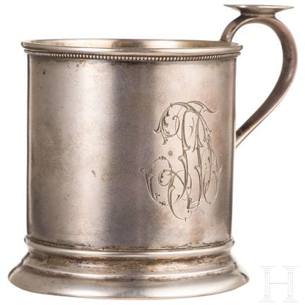 A silver tea glass holder, Russia, Moscow, Pavel O