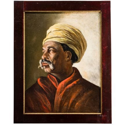 Portrait d'un homme berbère, Allemagne, vers 1900 