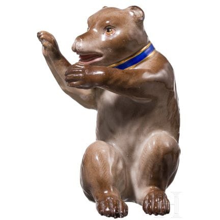 Un piccolo orso bruno, Johann Joachim Kaendler, 17