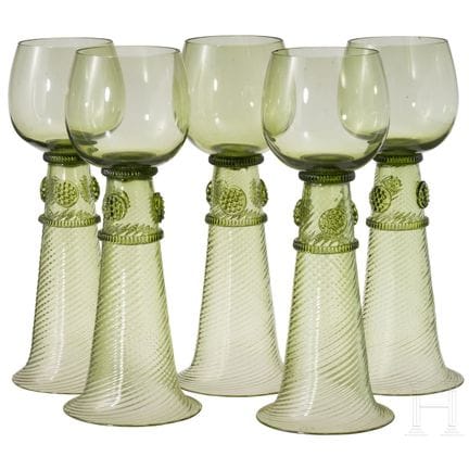 Cinque Römer in vetro, Rheinische Glashütten-Actie